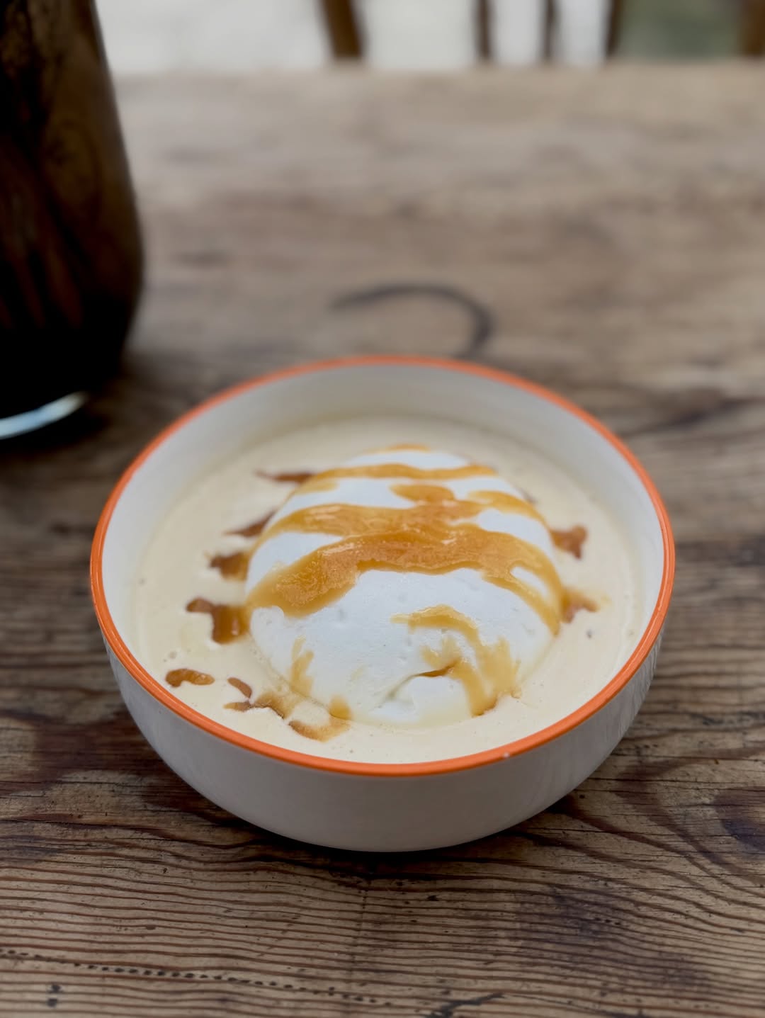 Dessert cremeux au miel